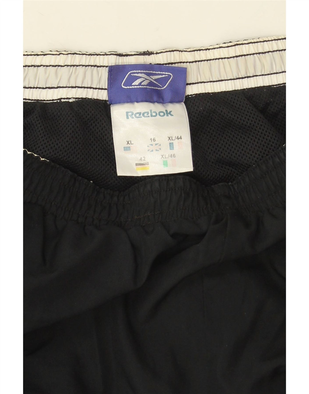 Reebok Γυναικεία φόρμα Capri Παντελόνια UK 16 Large Black Polyester