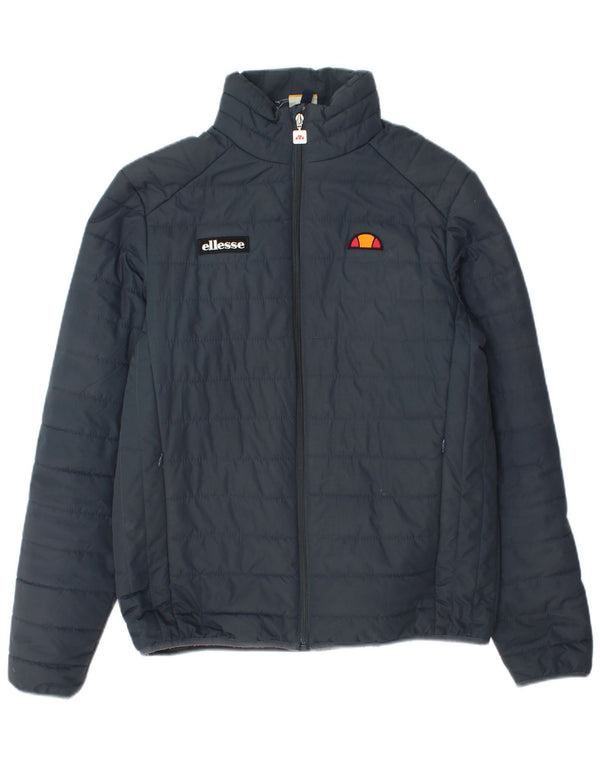 ELLESSE Γυναικείο μπουφάν UK 16 Large Navy Blue Polyester