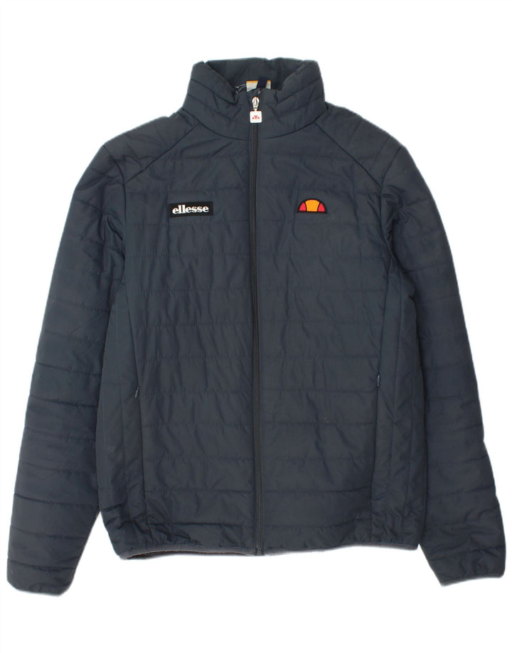 ELLESSE Γυναικείο μπουφάν UK 16 Large Navy Blue Polyester