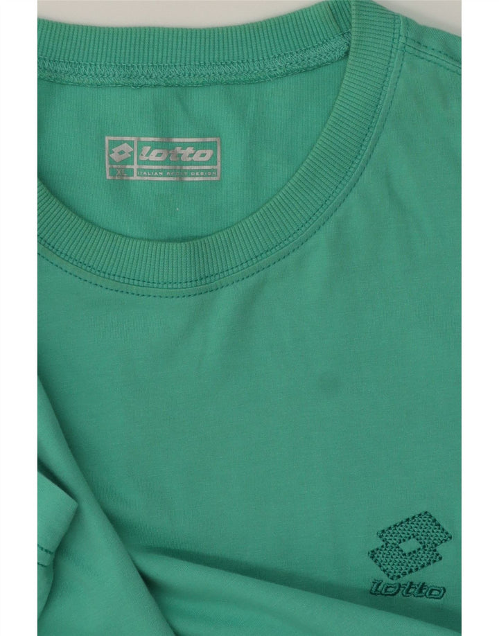 Ανδρικό T-Shirt LOTTO Top XL Πράσινο