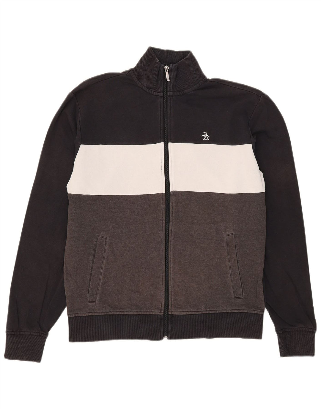Ανδρική φόρμα Penguin Top Jacket Small Colourblock Βαμβακερό
