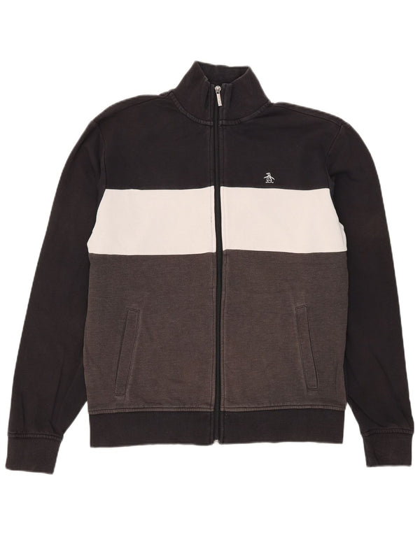 Ανδρική φόρμα Penguin Top Jacket Small Colourblock Βαμβακερό