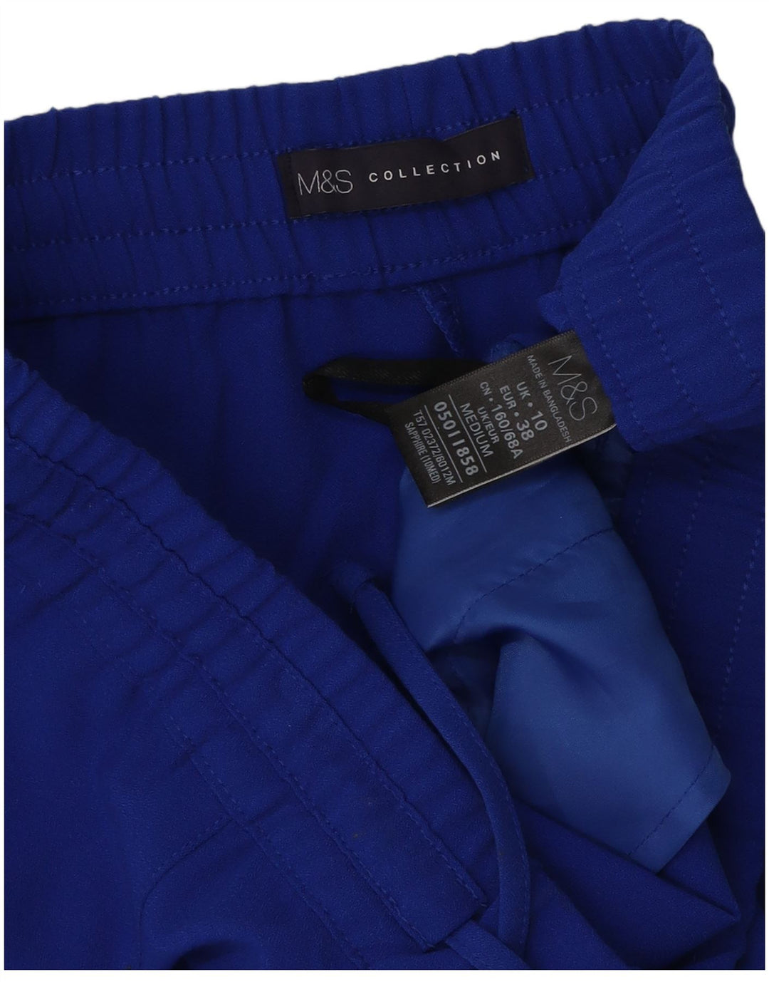 Γυναικεία αθλητικά παντελόνια Marks & Spencer UK 10 Small Blue Polyamide