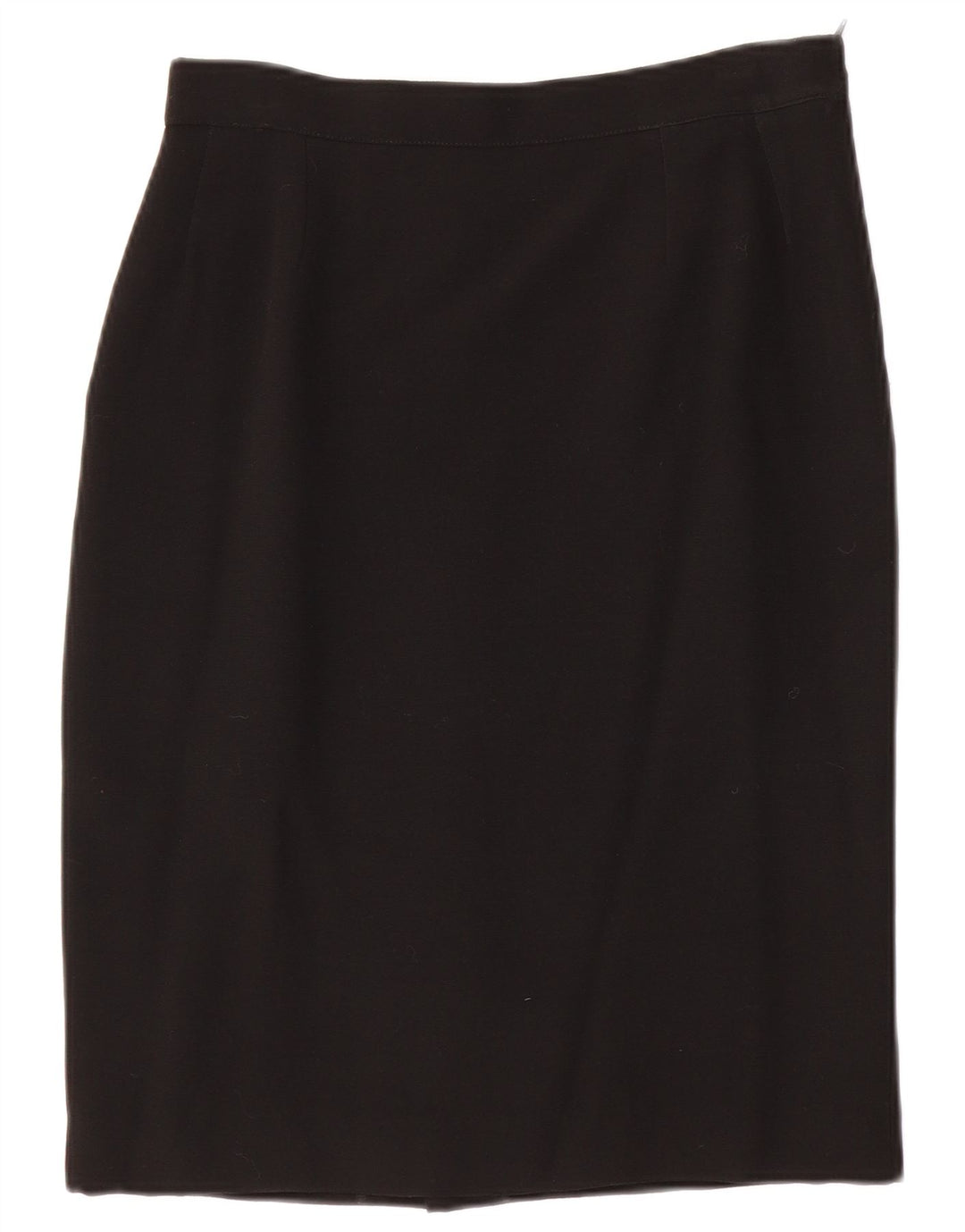 VINTAGE Womens Pencil Skirt IT 43 Medium W28 Black