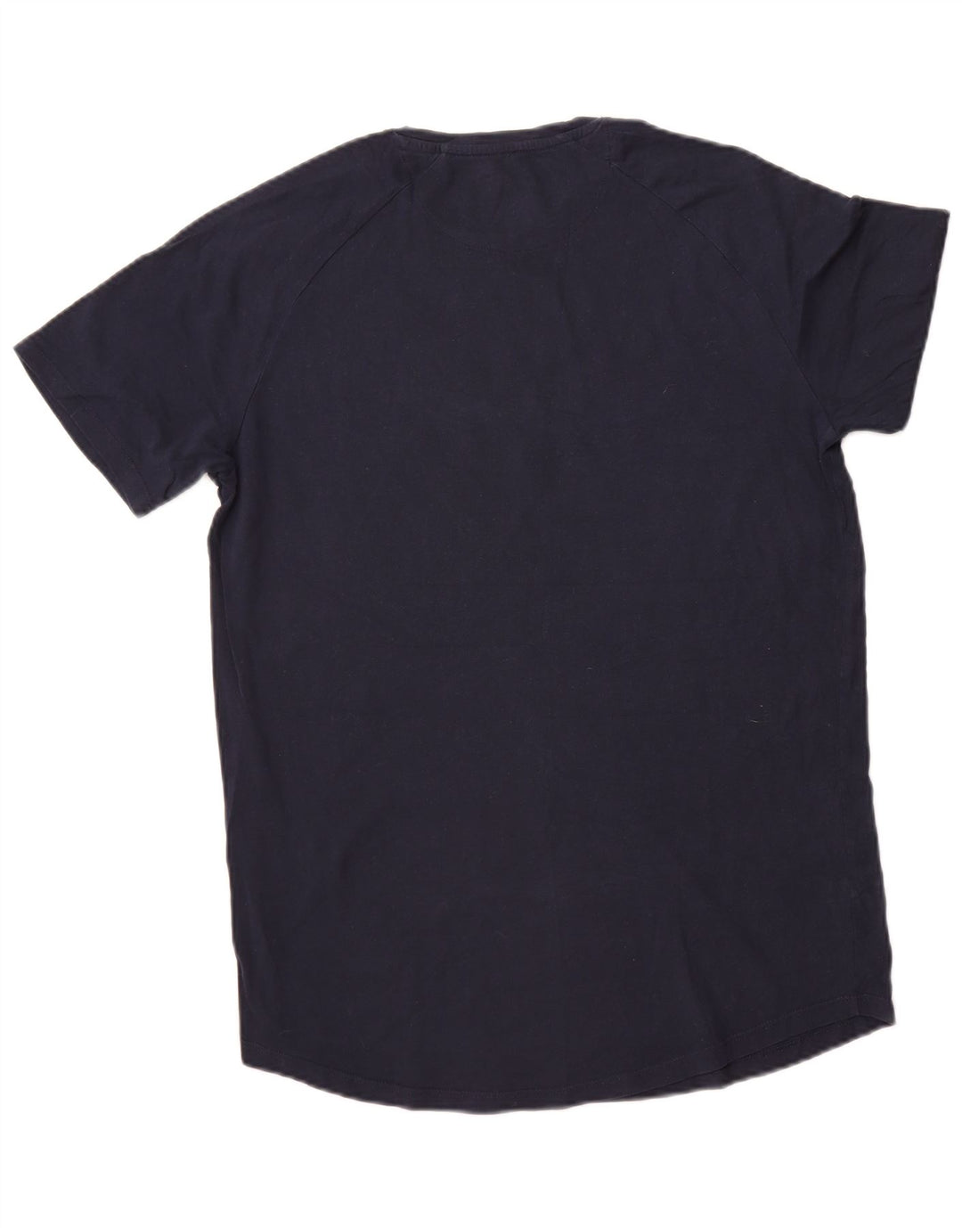 Ανδρικό T-Shirt JACK & JONES Τοπ μεσαίο ναυτικό μπλε βαμβακερό