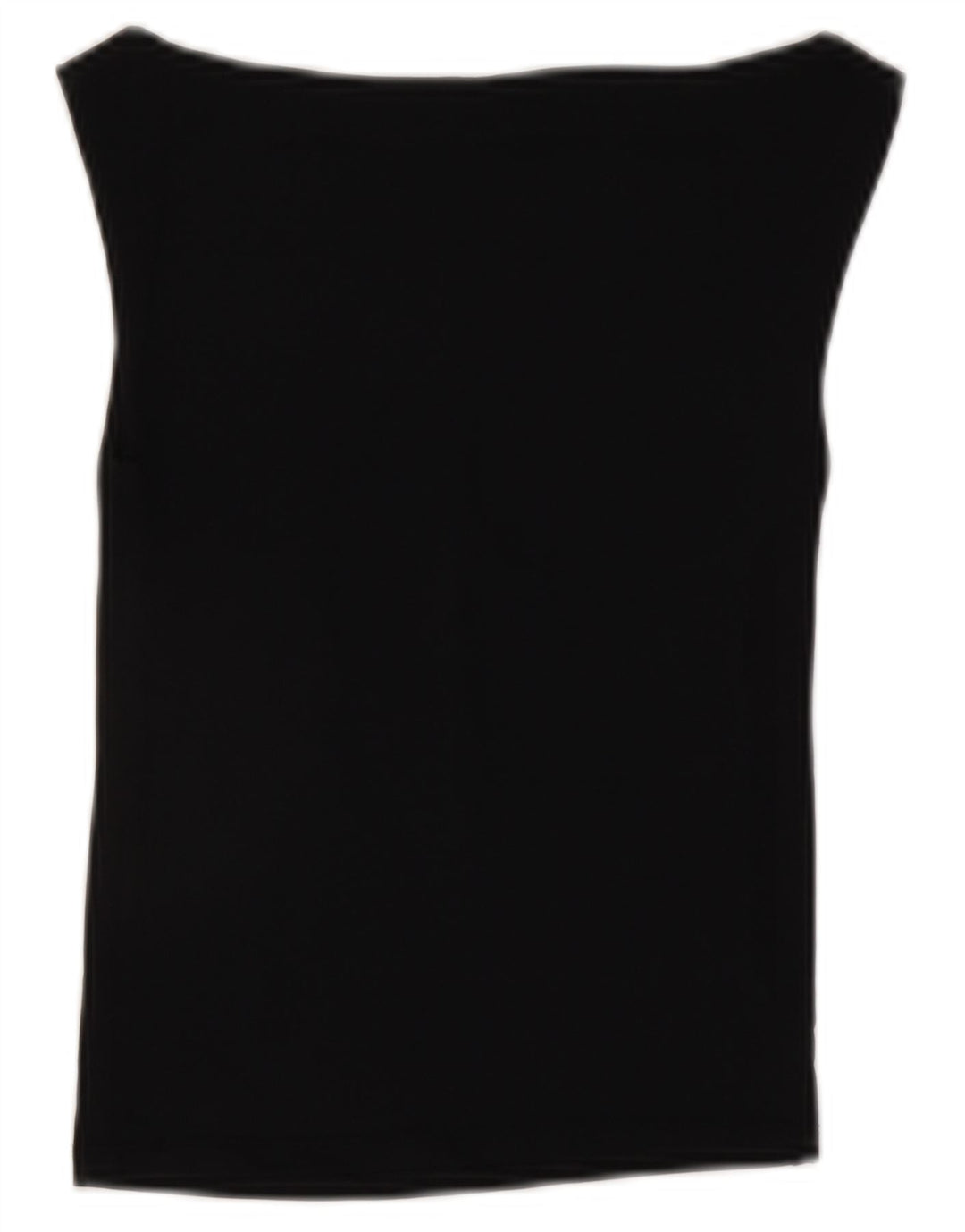 ZARA Γυναικεία Μπλούζα Crop Top UK 8 Small Black