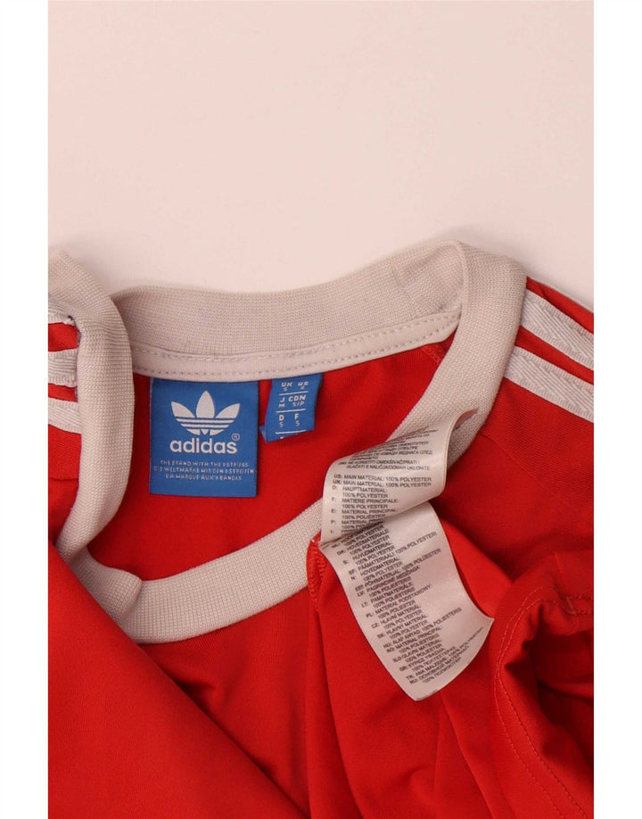 Ανδρικό T-Shirt Adidas Top Small Red Polyester