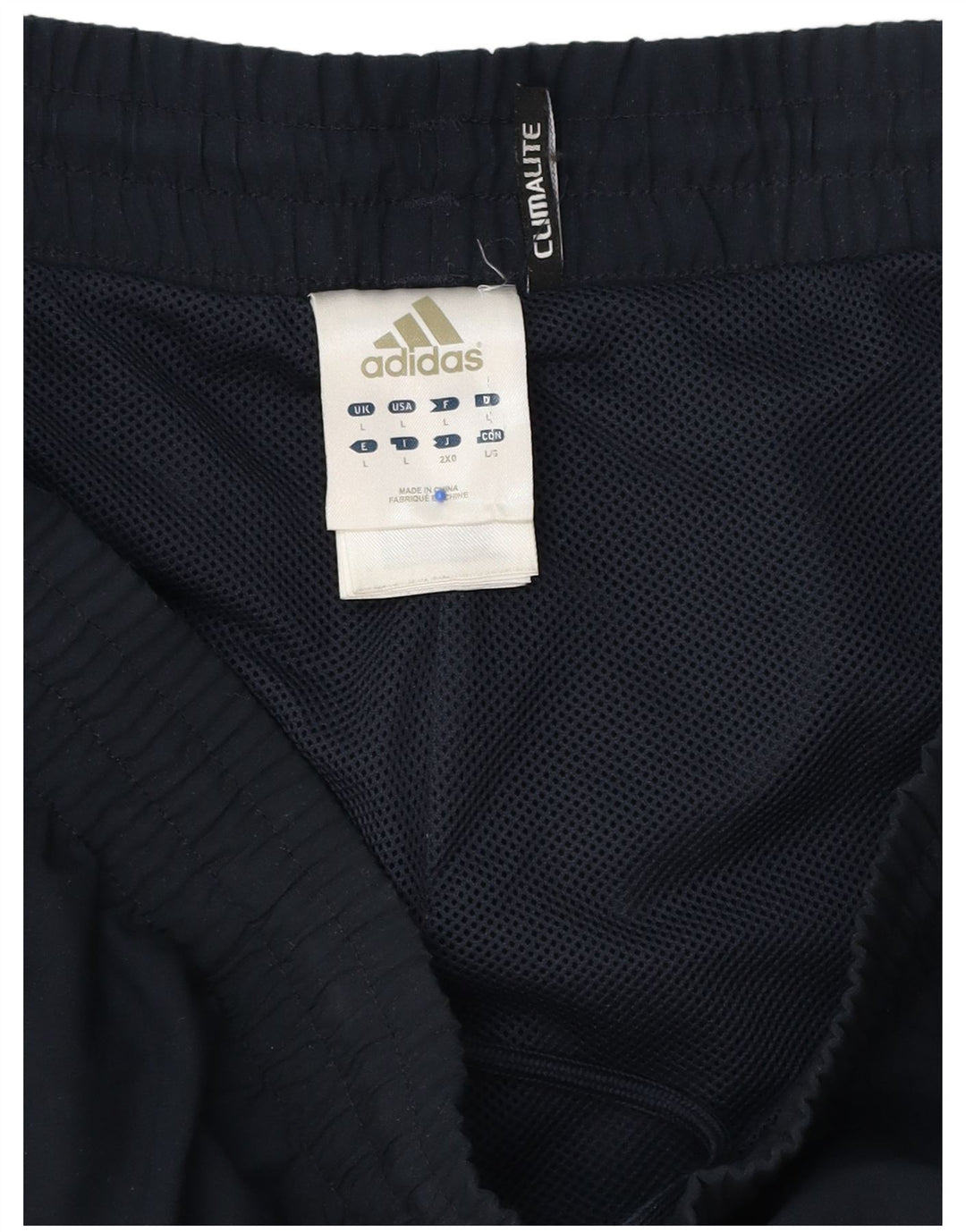 Ανδρική αθλητική φόρμα Adidas Climalite Παντελόνι Μεγάλο Navy Blue Polyester
