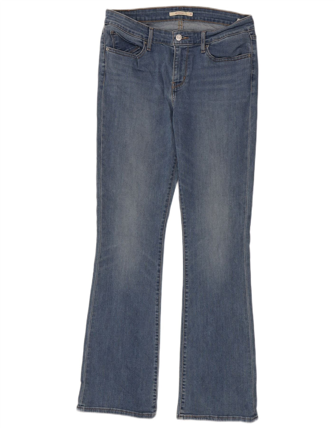 Levi's Womens 715 Bootcut Jeans W31 L32 Μπλε βαμβακερό