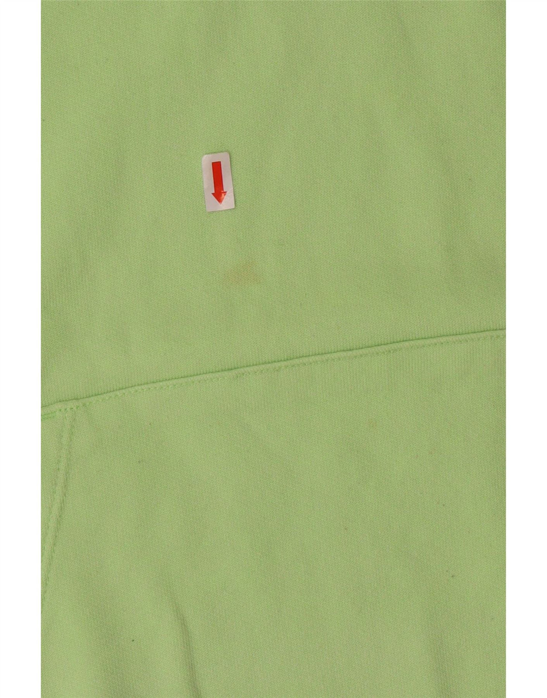 CHAMPION Γυναικείο Γραφικό Hoodie Jumper UK 16 Μεγάλο πράσινο βαμβακερό