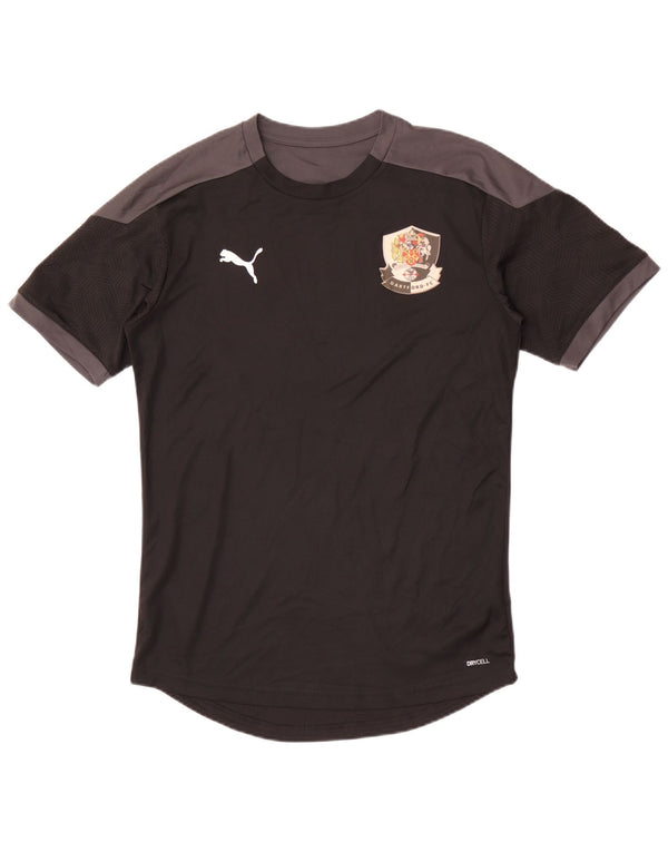 Ανδρικό T-Shirt Puma Dartford FC Top Medium Black Colourblock Πολυεστέρας