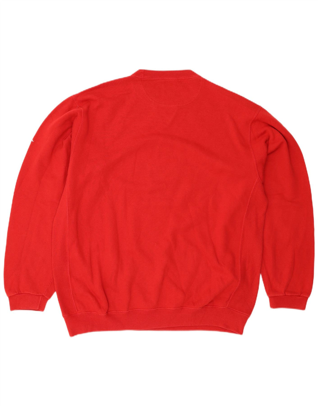 CHAMPION Ανδρικό γραφικό φούτερ Jumper XL Κόκκινο βαμβακερό