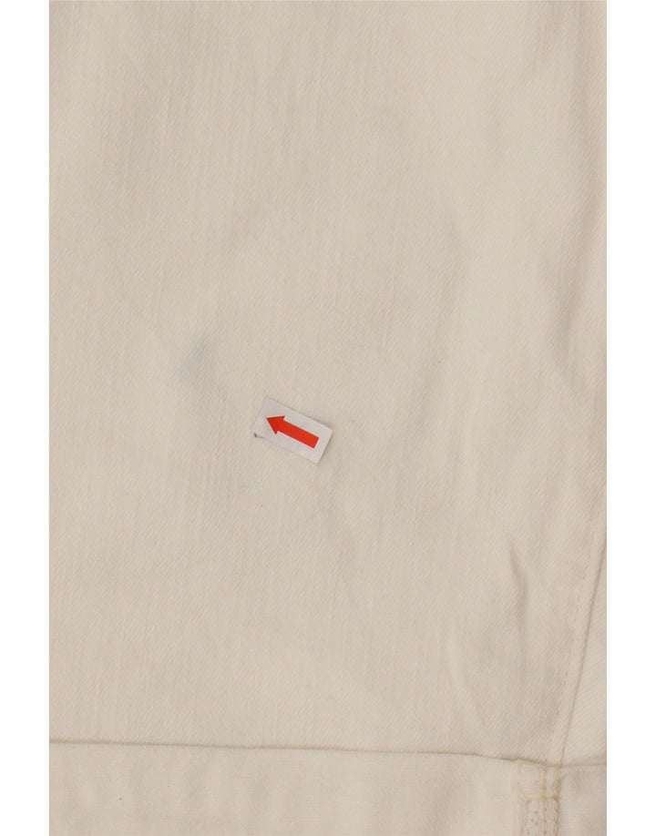 Γυναικείο τζιν σορτς Levi's US 10 Large W30 Off White