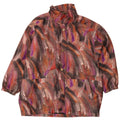 Vintage Γυναικείο Abstract Pattern Windbreaker Coat EU 46 XL Πολύχρωμο