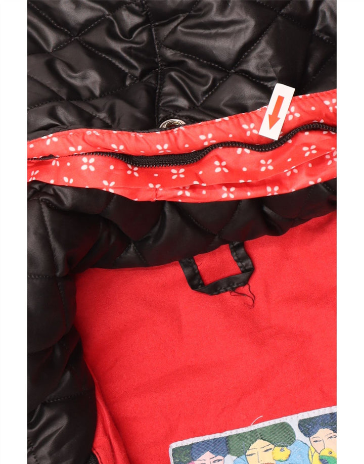 Belfe & Belfe Γυναικείο Καπιτονέ Μπουφάν Oversized με Κουκούλα IT 44 Μεσαίο Μαύρο