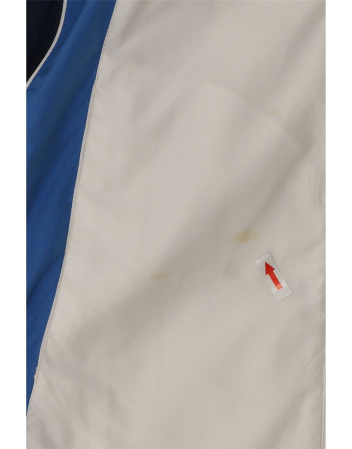 Ανδρική φόρμα γραφικών Asics Top Jacket Medium White Colorblock Polyester