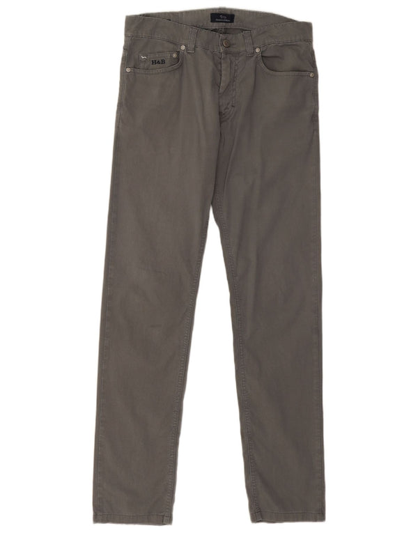 Ανδρικό παντελόνι Chino Harmont & Blaine IT 48 Medium W32 L32 Γκρι βαμβακερό