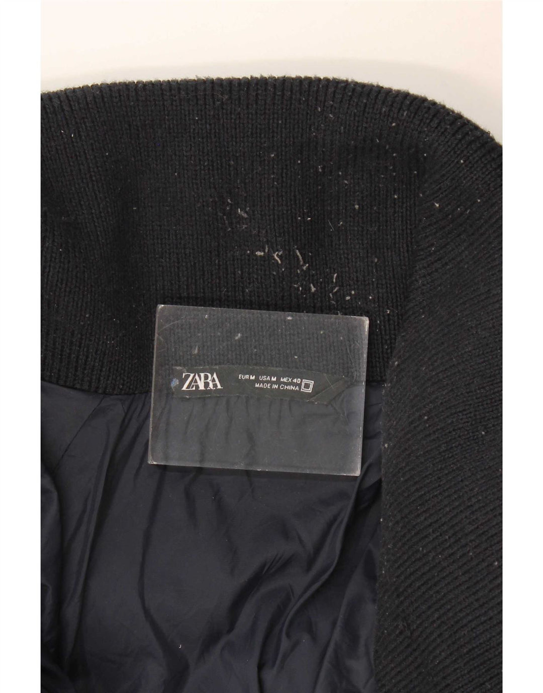 Zara Ανδρικό μπουφάν με επένδυση UK 38 Medium Navy Blue