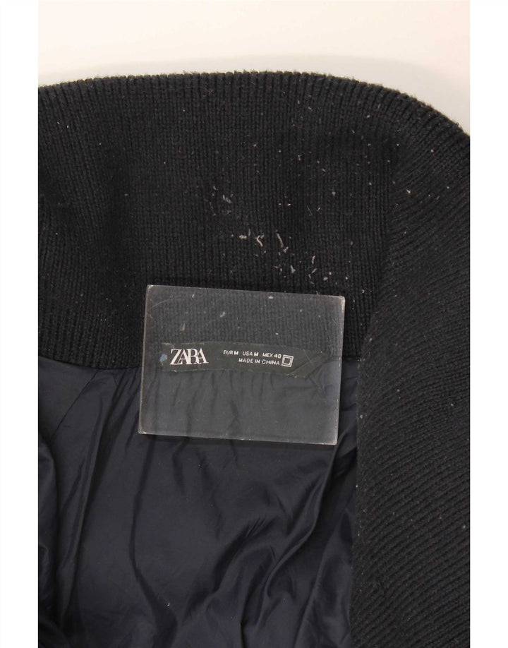 Zara Ανδρικό μπουφάν με επένδυση UK 38 Medium Navy Blue