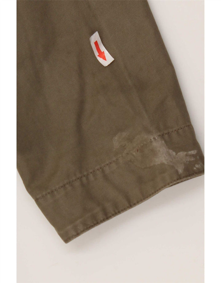 Marks & Spencer Γυναικείο Utility Jacket UK 44 2XL Khaki Cotton