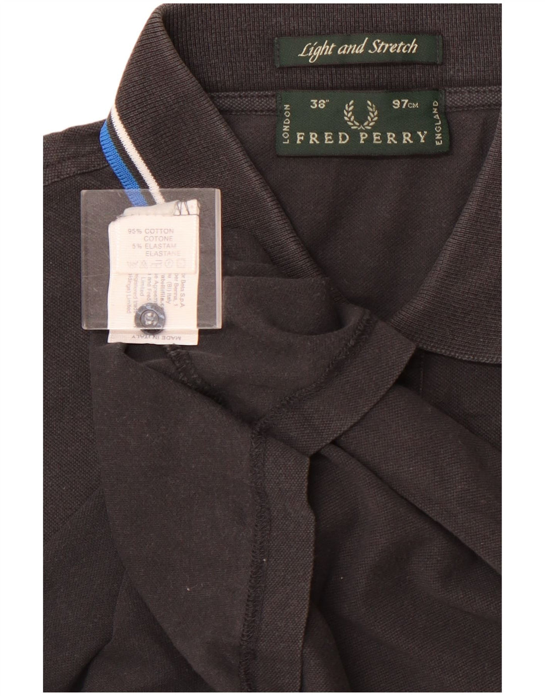 FRED PERRY Ανδρικό πουκάμισο Polo Μικρό Βαμβακερό