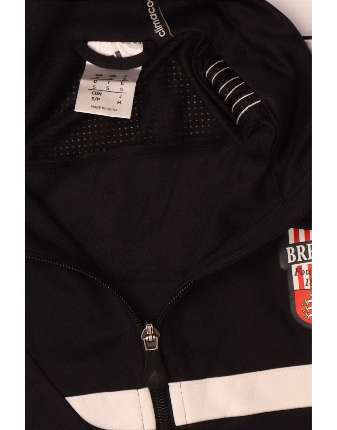 Ανδρική αθλητική φόρμα γραφικών Adidas Top Jacket Small Black Polyester