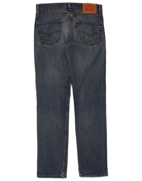 Levi's Womens 511 Slim Jeans W30 L32 Blue Cotton