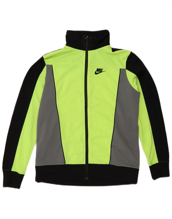 Μπουφάν Nike Boys αθλητική φόρμα 13-14 ετών Πράσινο Colourblock Πολυεστέρας