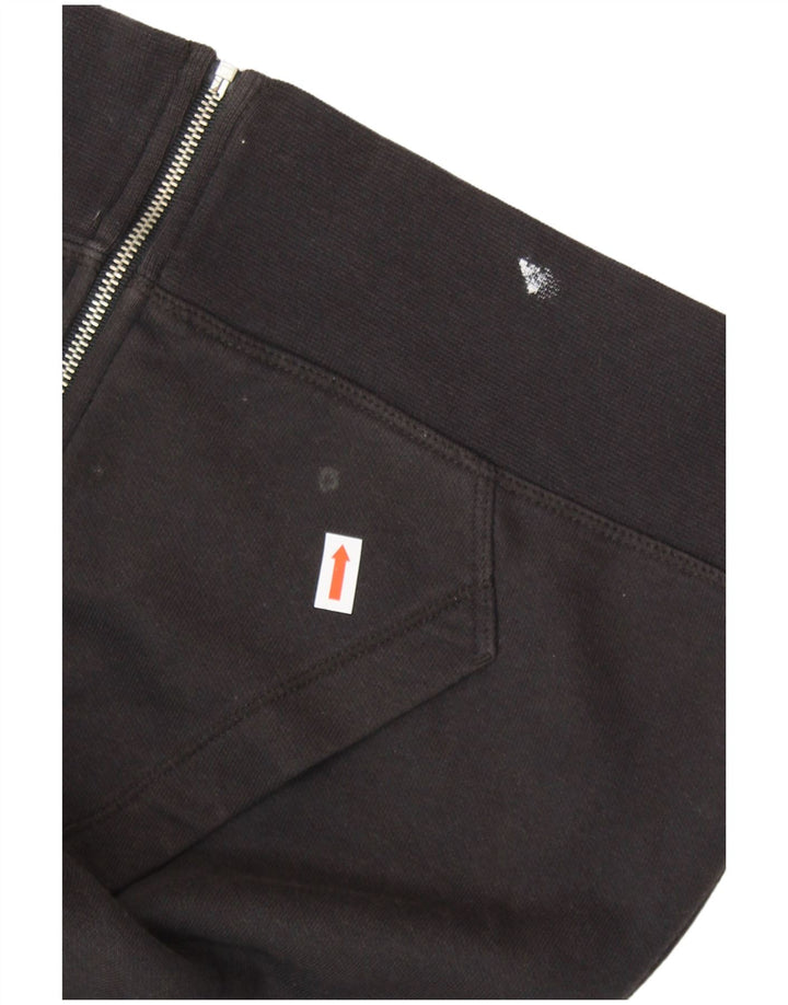 CHAMPION Γυναικείο πουλόβερ Heritage Fit Zip Hoodie UK 14 μεσαίο μαύρο βαμβακερό