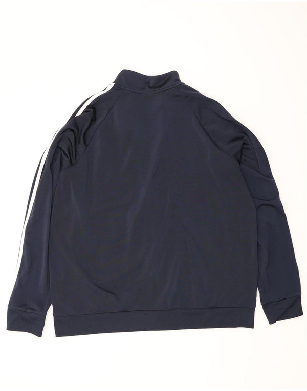 Γυναικεία αθλητική φόρμα Adidas Top Jacket UK 24/26 2XL Navy Blue Polyester