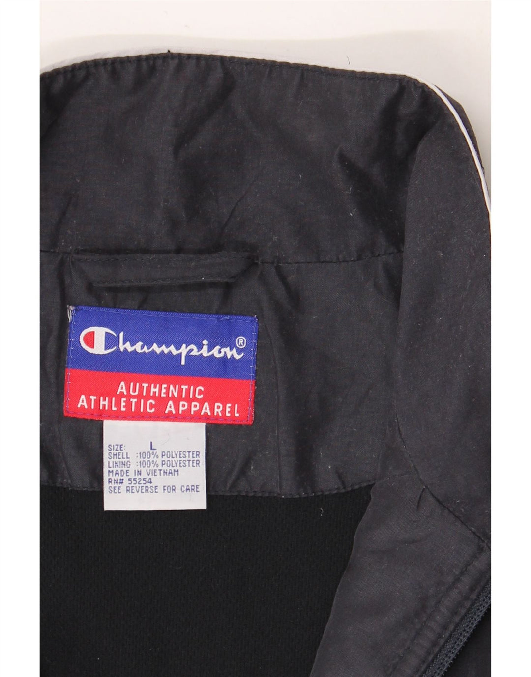Ανδρική αθλητική φόρμα Champion Top Jacket Large Navy Blue Colorblock Polyester