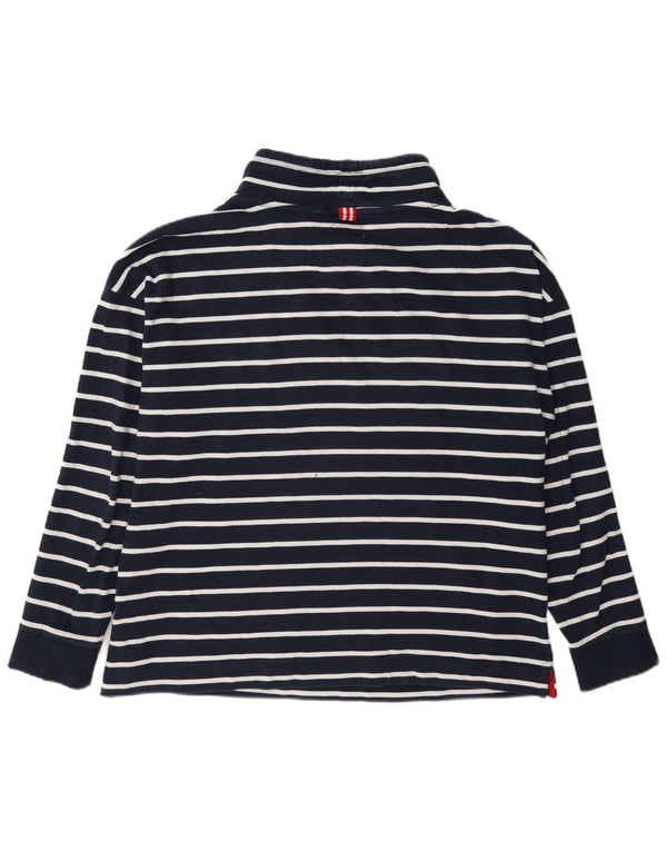 Joules Γυναικεία φούτερ Jumper UK 14 Large Navy Blue ριγέ βαμβακερό