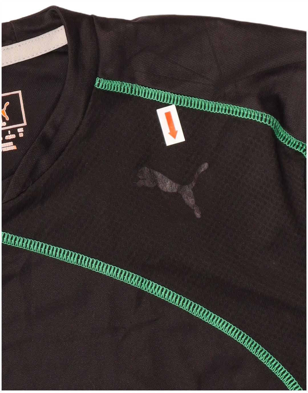Ανδρικό T-Shirt PUMA Top Medium Μαύρο Πολυεστέρας