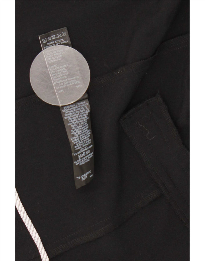 Marks & Spencer Γυναικείο Open Blazer Jacket UK 18 XL μαύρο πολυεστέρα