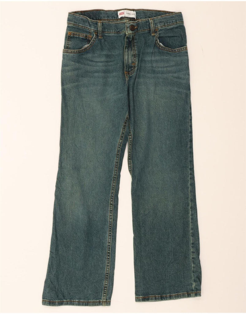WRANGLER Girls Classic Fit Bootcut Jeans 11-12 Years W29 L37 Blue Cotton Vintage Wrangler and Second-Hand Wrangler from Messina Hembry 