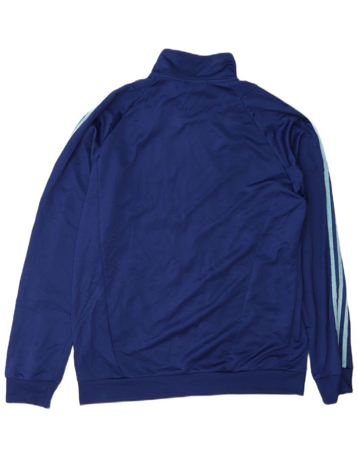 Ανδρική φόρμα Adidas Aeroready Top Jacket Μεγάλο Μπλε Χρώμα Πολυεστέρας