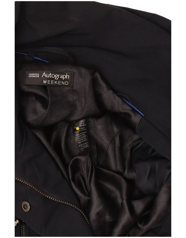Marks & Spencer Γυναικείο παλτό Windbreaker Autograph UK 12 Medium Black