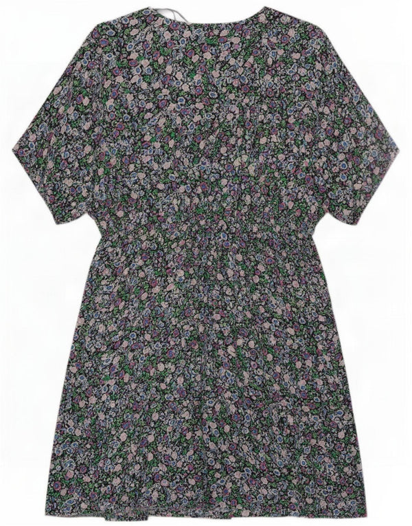 Marks & Spencer Γυναικείο Φόρεμα A-Line UK 16 Μεγάλο πολύχρωμο Floral