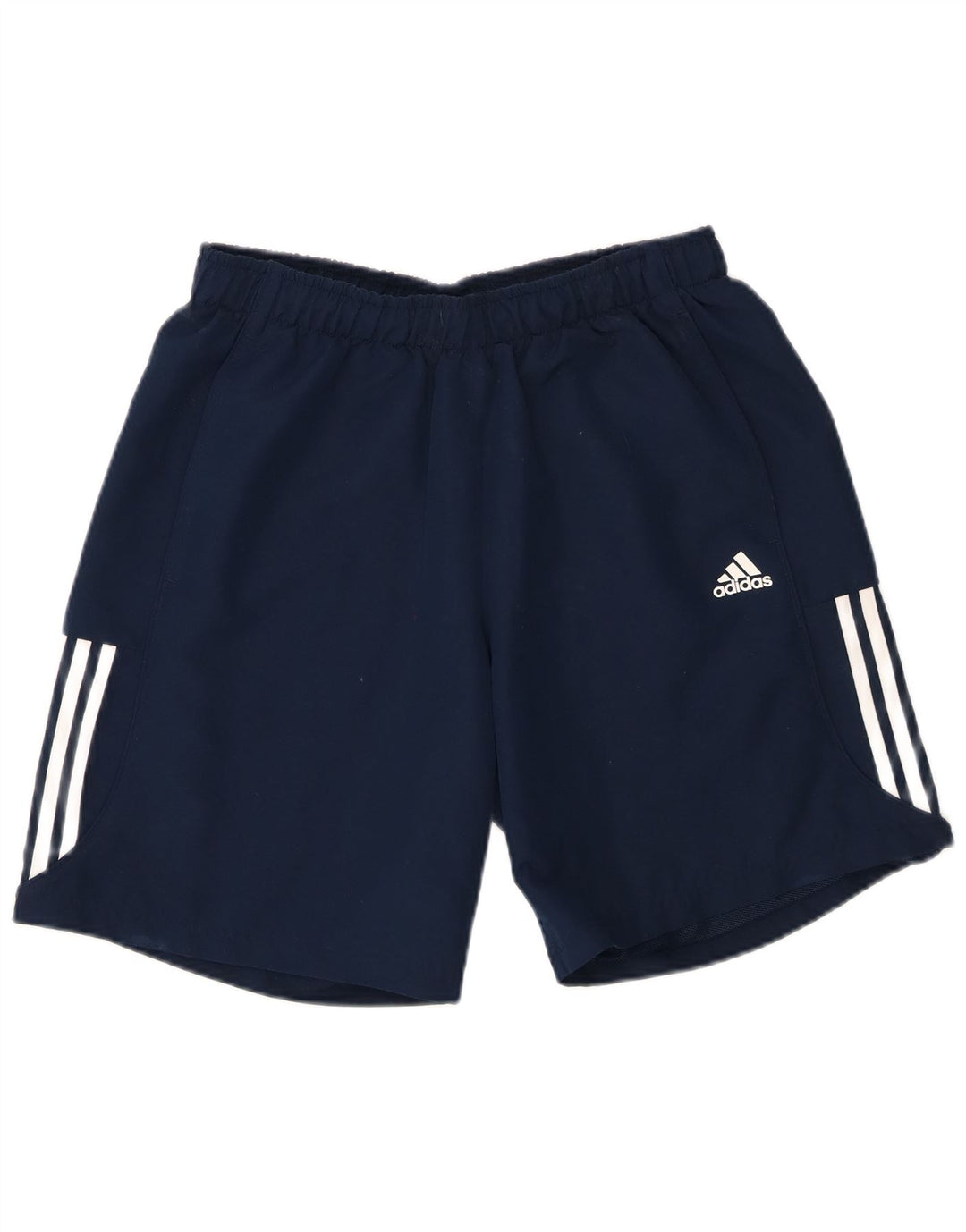 Ανδρικό αθλητικό σορτς Adidas Climalite μεγάλο μπλε ναυτικό πολυεστέρα