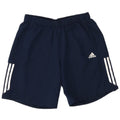 Ανδρικό αθλητικό σορτς Adidas Climalite μεγάλο μπλε ναυτικό πολυεστέρα