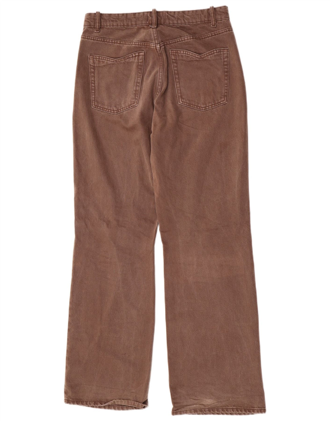 Zara Γυναικείο ίσιο τζιν W30 L33 Καφέ βαμβακερό