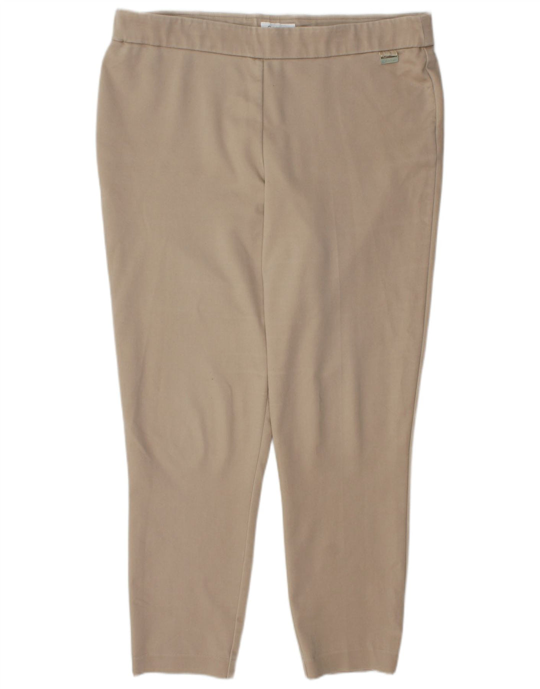 Γυναικείο κολάν παντελόνι CALVIN KLEIN XL W36 L28 Μπεζ βαμβακερό