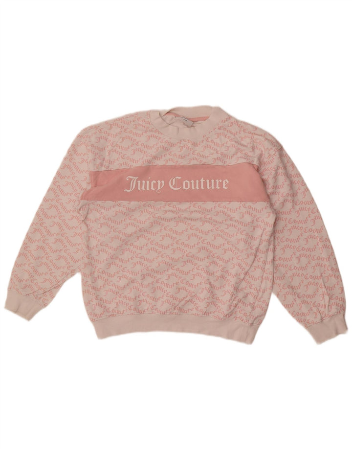 Γυναικεία φούτερ Juicy Couture Jumper UK 14 Medium White Colourblock