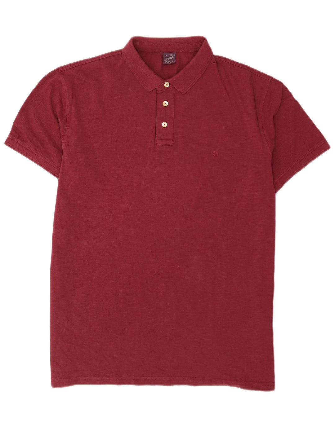 Ανδρικό Scout Polo Shirt XL Maroon Cotton