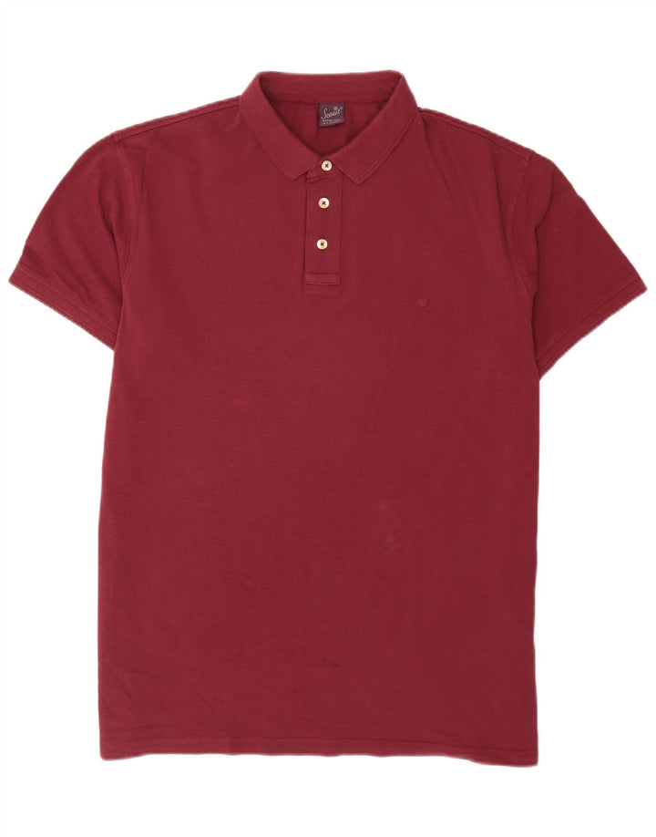 Ανδρικό Scout Polo Shirt XL Maroon Cotton