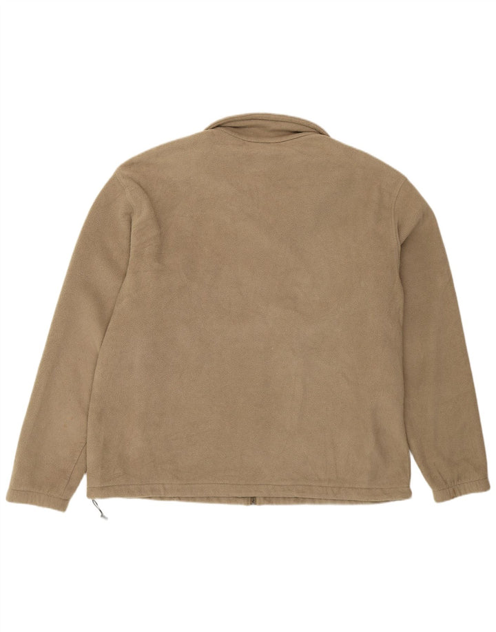 Columbia Ανδρικό Fleece Jacket UK 44 2XL Beige Polyester