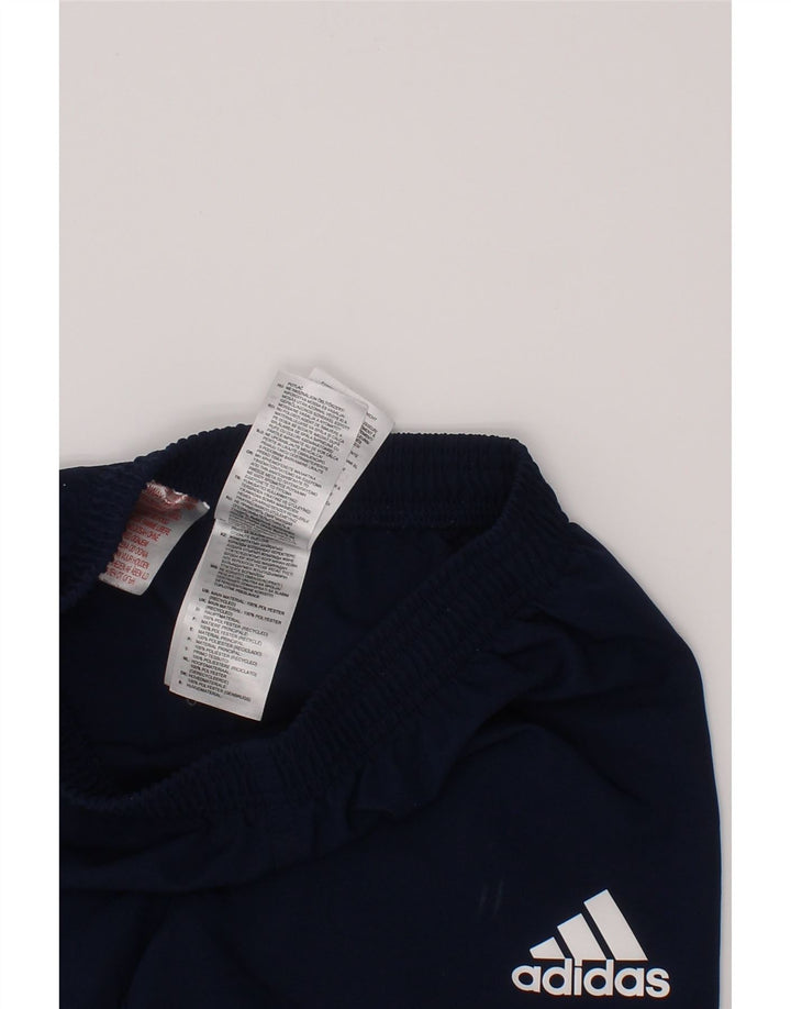 Αθλητικά σορτς ράγκμπι ADIDAS Boys Leinster 5-6 ετών Navy Blue Polyester