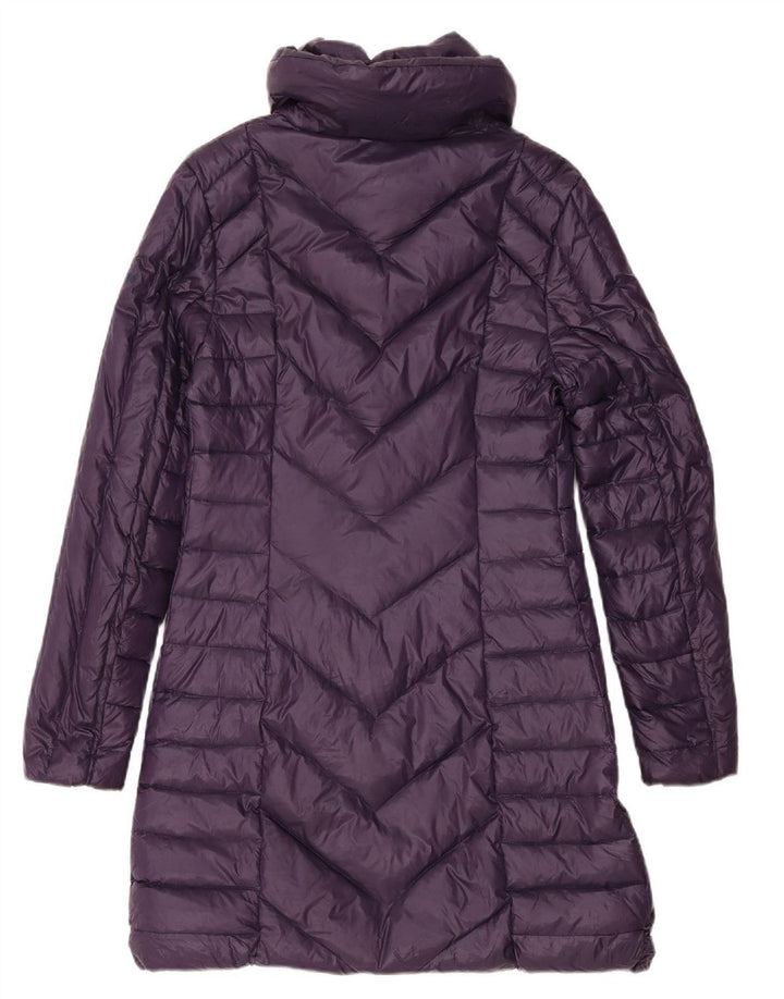 DIADORA Womens Padded Coat UK 10 Small Purple Polyamide