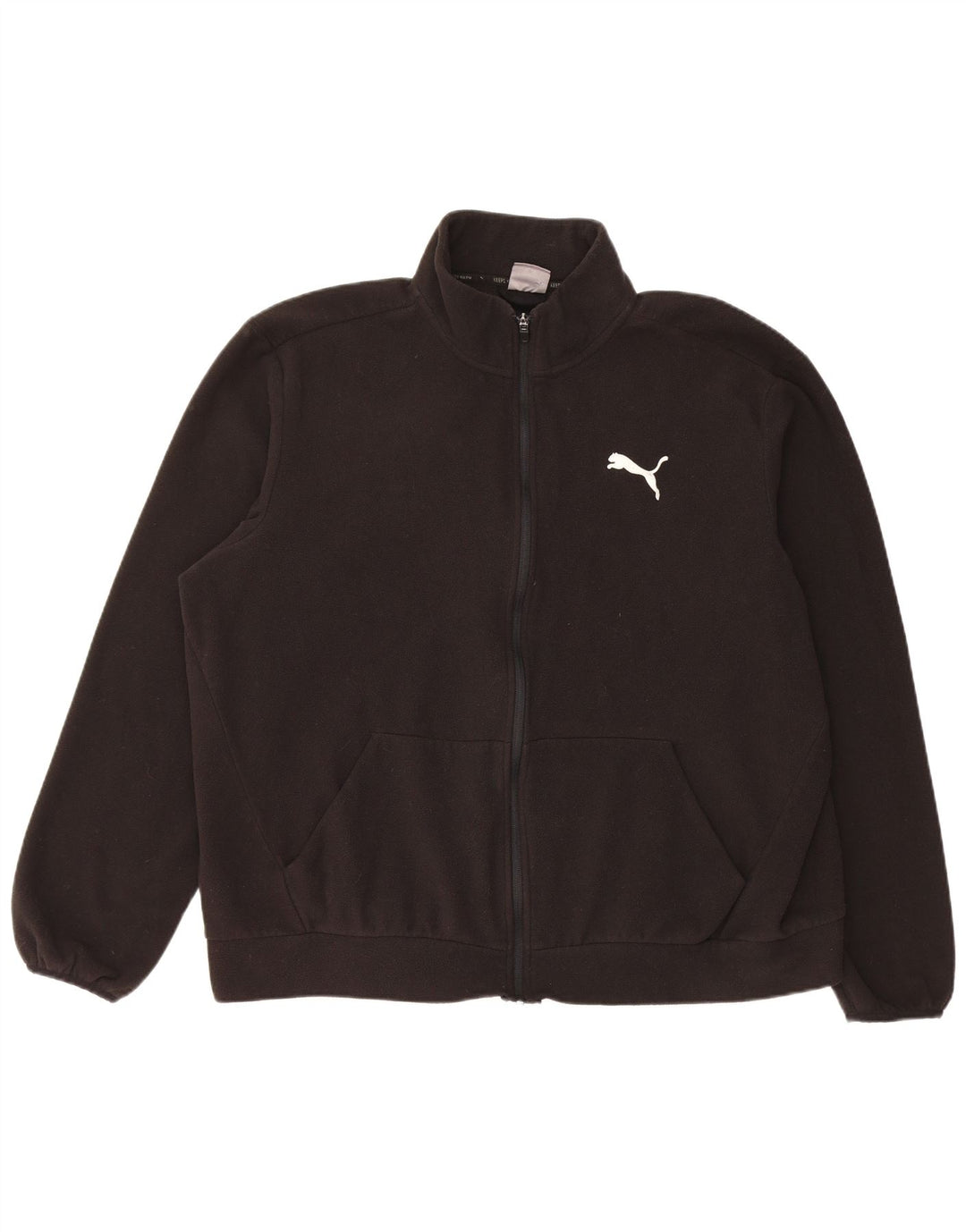 PUMA Ανδρικό Fleece Jacket 2XL Μαύρο Πολυεστέρας