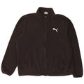 PUMA Ανδρικό Fleece Jacket 2XL Μαύρο Πολυεστέρας